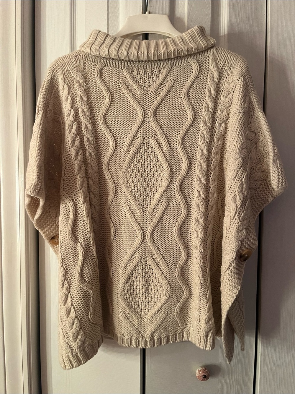 Sweater poncho